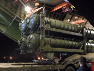 Выгрузка зенитно-ракетных комплексов С-300 в Сирии Выгрузка зенитно-ракетных комплексов С-300 в Сирии