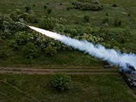 Стрельбы из зенитно-ракетного комплекса "Стрела-10" на всеармейском конкурсе "Чистое небо-2018" Стрельбы из зенитно-ракетного комплекса "Стрела-10" на всеармейском конкурсе "Чистое небо-2018"