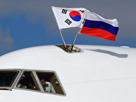 Президент Республики Корея Ли Мен Бак прибыл в Москву Президент Республики Корея Ли Мен Бак прибыл в Москву