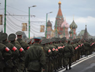 Репетиция парада Победы на Красной площади Репетиция парада Победы на Красной площади
