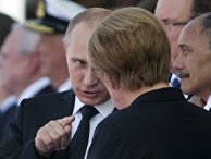 Владимир Путин и Ангела Меркель Владимир Путин и Ангела Меркель