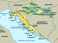 Карта Хорватии Карта Хорватии