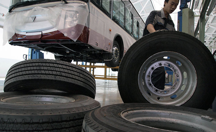 Завод Foton Motor Group в Пекине Завод Foton Motor Group в Пекине