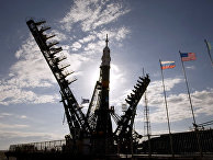 Запуск космического корабля "Союз ТМА-М" с космодрома "Байконур" Запуск космического корабля «Союз ТМА-М» с космодрома «Байконур»