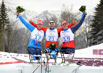 Паралимпиада 2014. Лыжные гонки. Мужчины. 15 км Паралимпиада 2014. Лыжные гонки. Мужчины. 15 км