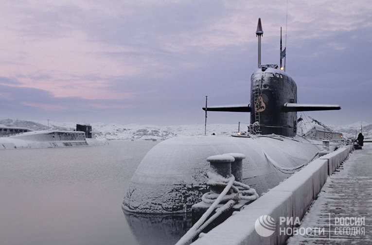 Атомная подводная лодка того же класса, что и «Курск» Атомная подводная лодка того же класса, что и «Курск»