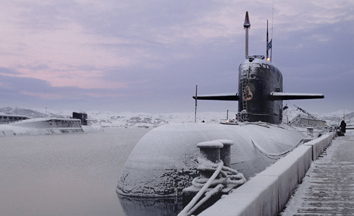 Атомная подводная лодка того же класса, что и «Курск» Атомная подводная лодка того же класса, что и «Курск»