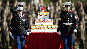 Морпехи отмечают 233-летие Корпуса, 2008 год