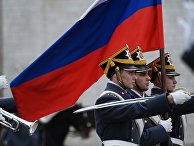 Церемония развода пеших и конных караулов Президентского полка Церемония развода пеших и конных караулов Президентского полка