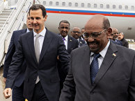 Президент Сирии Башар Асад и президент Судана Омар аль-Башир в Дамаске Президент Сирии Башар Асад и президент Судана Омар аль-Башир в Дамаске