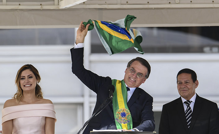 Президент Бразилии Жаир Болсонару