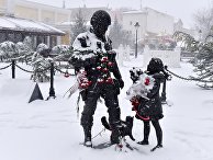 Снег в Крыму Снег в Крыму