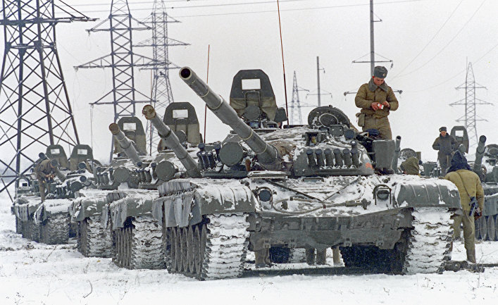 Ввод российских войск в Чечню в 1994 г.