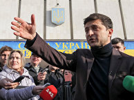 Кандидат в президенты Украины Владимир Зеленский Кандидат в президенты Украины Владимир Зеленский