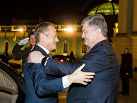 Президент Украины Петр Порошенко и президента Европейского совета Дональд Туск в Киеве Президент Украины Петр Порошенко и президента Европейского совета Дональд Туск в Киеве