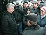 Встреча кандидата в президенты Украины Ю. Бойко с избирателями Встреча кандидата в президенты Украины Ю. Бойко с избирателями