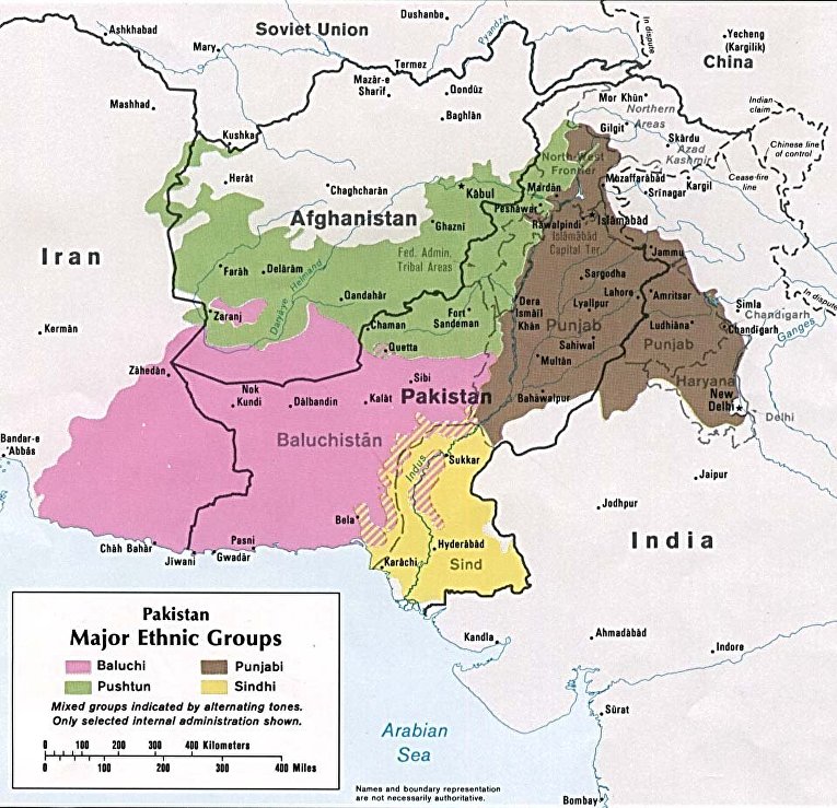 Индо-пакистанская война: какая по счету? Ответ - на картах - Фото ...