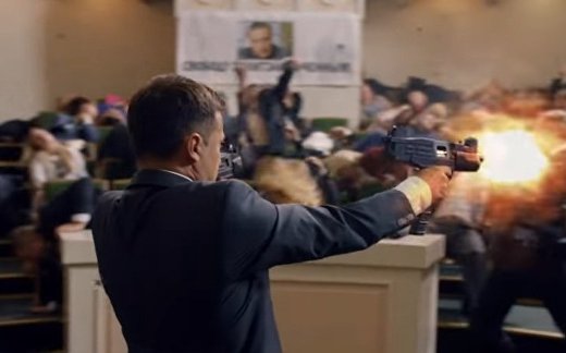 Зеленский «расстреляет» депутатов Рады под музыку Зеленский «расстреляет» депутатов Рады под музыку