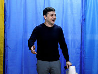 Украинский комический актер и кандидат в президенты Владимир Зеленский Украинский комический актер и кандидат в президенты Владимир Зеленский