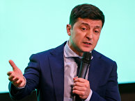 Украинский актер и кандидат в президенты Владимир Зеленский Украинский актер и кандидат в президенты Владимир Зеленский