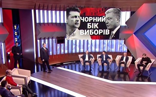 Зеленский и Порошенко повздорили в прямом эфире Зеленский и Порошенко повздорили в прямом эфире