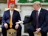 Президент США Дональд Трамп и премьер-министр Венгрии Виктор Орбан в Овальном кабинете Белого дома Президент США Дональд Трамп и премьер-министр Венгрии Виктор Орбан в Овальном кабинете Белого дома