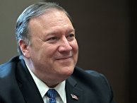 Президент РФ В. Путин встретился в Сочи с госсекретарем США М. Помпео и главой МИД РФ С. Лавровым Президент РФ В. Путин встретился в Сочи с госсекретарем США М. Помпео и главой МИД РФ С. Лавровым