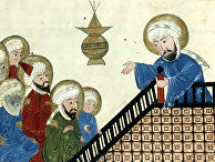 Пророк Мухаммед, оттоманская копия XVIII века манускрипта XIV века Пророк Мухаммед, оттоманская копия XVIII века манускрипта XIV века