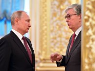 Президент РФ В. Путин встретился с президентом Казахстана К.-Ж. Токаевым Президент РФ В. Путин встретился с президентом Казахстана К.-Ж. Токаевым