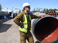 Строительство газопровода "Северный поток-2" в Ленинградской области Строительство газопровода "Северный поток-2" в Ленинградской области