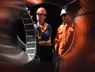 Строительство газопровода "Северный поток-2" в Ленинградской области Строительство газопровода "Северный поток-2" в Ленинградской области