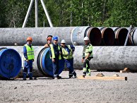 Строительство газопровода "Северный поток-2" в Ленинградской области Строительство газопровода "Северный поток-2" в Ленинградской области
