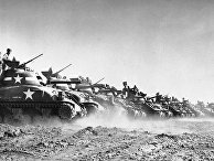 Американские танки на полигоне в Англии 9 мая 1944 года Американские танки на полигоне в Англии 9 мая 1944 года