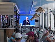 Трансляция прямой линии с президентом России Владимиром Путиным Трансляция прямой линии с президентом России Владимиром Путиным