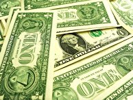 Банкноты номиналом 1 доллар США. Банкноты номиналом 1 доллар США.
