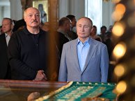 Президенты РФ и Белоруссии В. Путин и А. Лукашенко посетили Валаамский монастырь Президенты РФ и Белоруссии В. Путин и А. Лукашенко посетили Валаамский монастырь