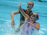 Дарина Валитова и Александр Мальцев выступают на чемпионате мира в Казани Дарина Валитова и Александр Мальцев выступают на чемпионате мира в Казани