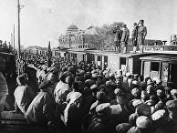 Торжественные проводы бойцов Красной Армии на польский фронт. Август 1920 г. Торжественные проводы бойцов Красной Армии на польский фронт. Август 1920 г.