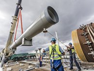 Подготовка труб для газопровода «Северный поток - 2» Подготовка труб для газопровода «Северный поток - 2»
