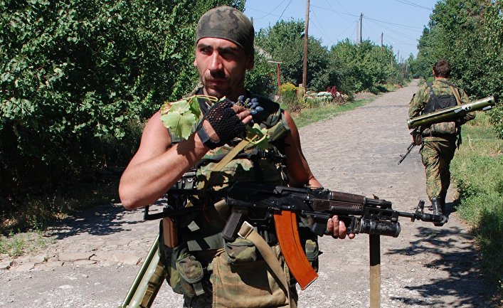 Ситуация в Иловайске Донецкой области