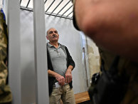 Владимир Цемах в зале суда в Киеве Владимир Цемах в зале суда в Киеве