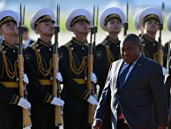 Прилет президента Мозамбика Филипе Жасинто Ньюси в Москву Прилет президента Мозамбика Филипе Жасинто Ньюси в Москву