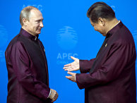 Владимир Путин и председатель КНР Си Цзиньпин на саммите АТЭС в Пекине Владимир Путин и председатель КНР Си Цзиньпин на саммите АТЭС в Пекине