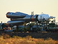 Вывоз РН "Союз-ФГ" с ТПК "Союз МС-15" Вывоз РН "Союз-ФГ" с ТПК "Союз МС-15"