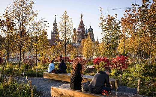 Парк "Зарядье" в Москве Парк "Зарядье" в Москве