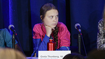 Активистка Грета Тунберг
