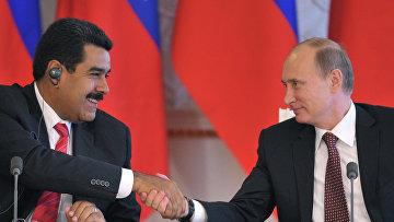 Встреча президента РФ Владимира Путина с Николасом Мадуро