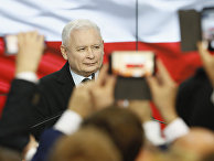 Лидер правящей партии Польши Ярослав Качиньский Лидер правящей партии Польши Ярослав Качиньский
