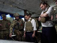 Владимир Зеленский побывал на передовой в зоне проведения ООС Владимир Зеленский побывал на передовой в зоне проведения ООС