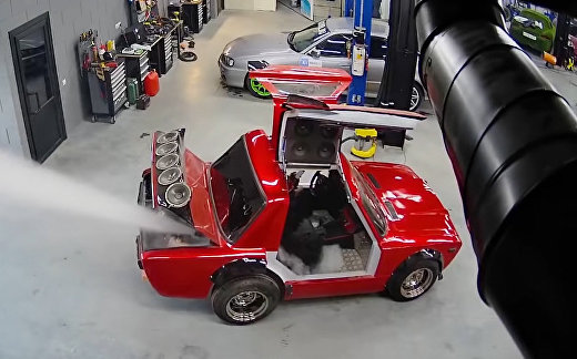Making an exhaust system out of wood Making an exhaust system out of wood